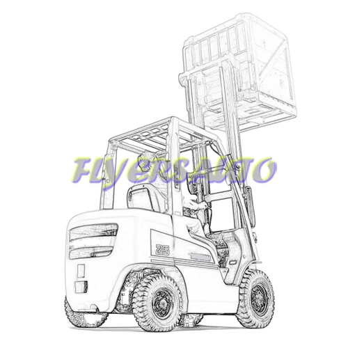 04652-U2040-71 Kit Segel Angkat untuk Toyota Forklift TY04652-U2040-71 8fgcu25-FLYERSAUTO Baru