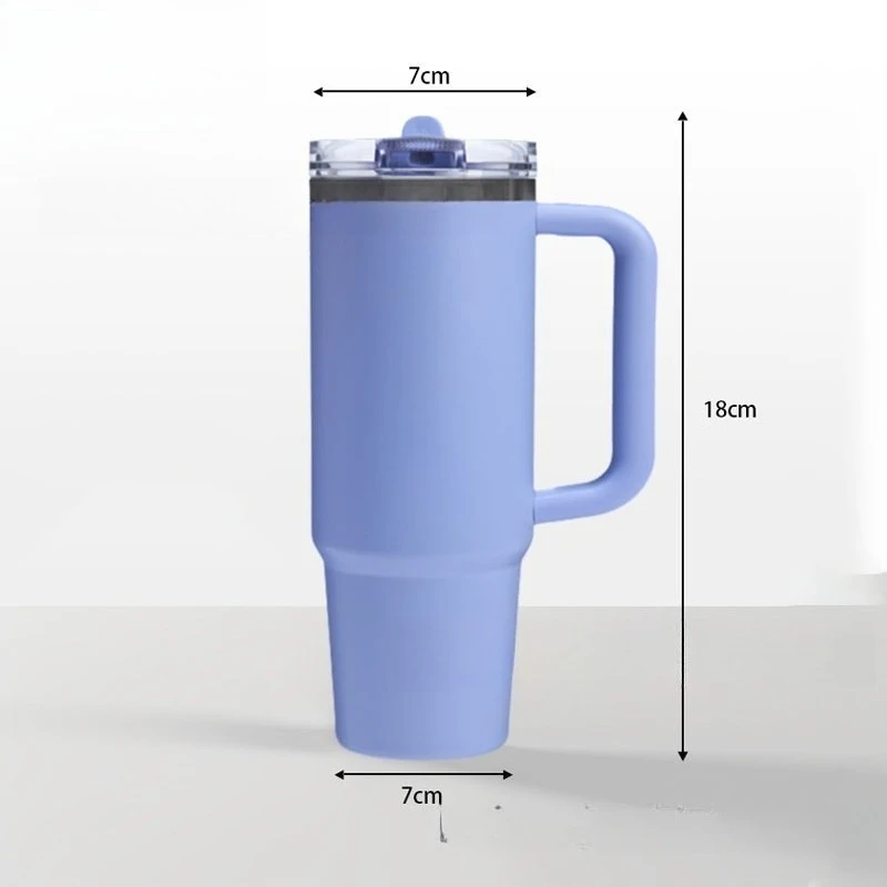 Home car stainless steel large-capacity sealed leak-proof cup