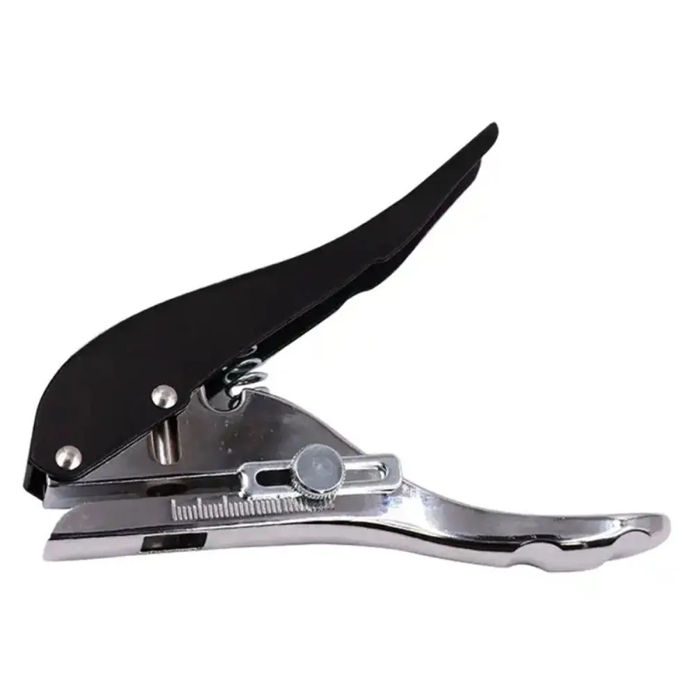 Spring-Loaded Carpentry Single Hole Puncher Edge Band Hole Card Woodworking Punching Pliers Professional Manual Punching Tool