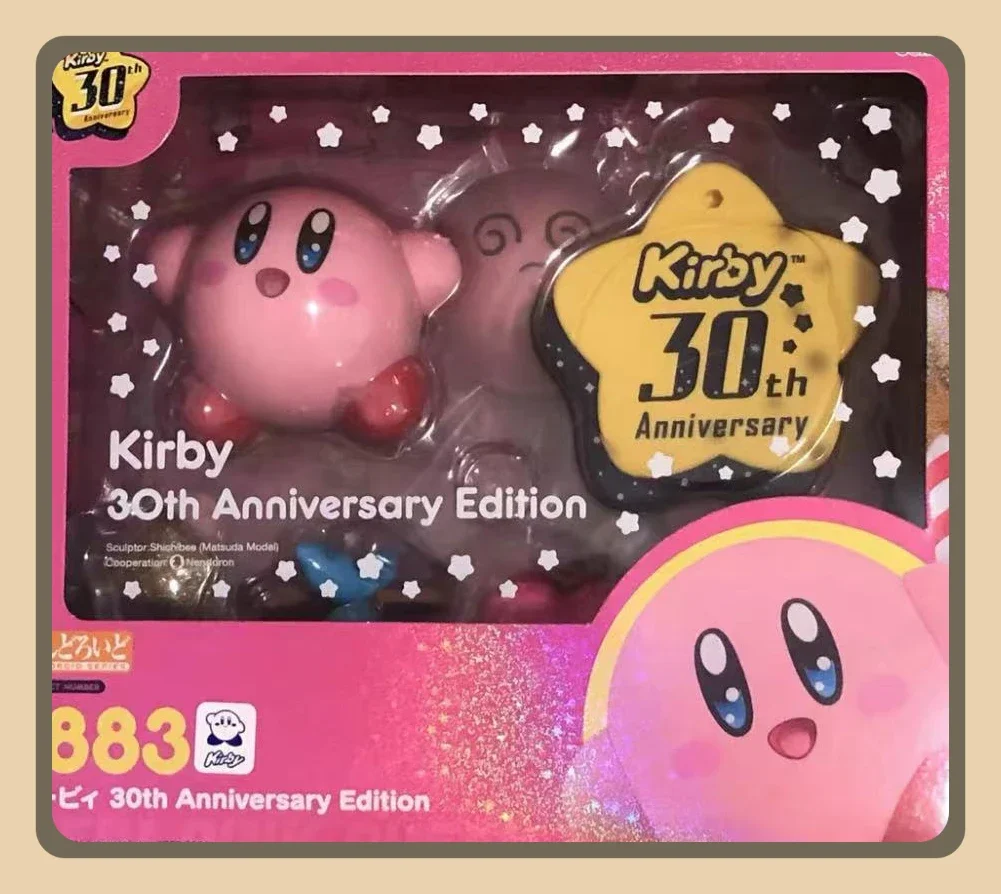 

100% оригинал GSC 1883 Hoshi No Kirby, издание на 30-летие, в наличии, аниме-фигурки, модель игрушки, фигурки, подарки