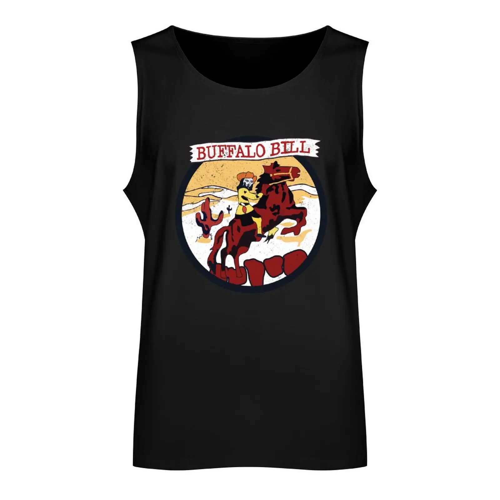 Buffalo Bill - Priest Version Tank Top gym sleeveless gym shirts male Men's cotton t-shirt