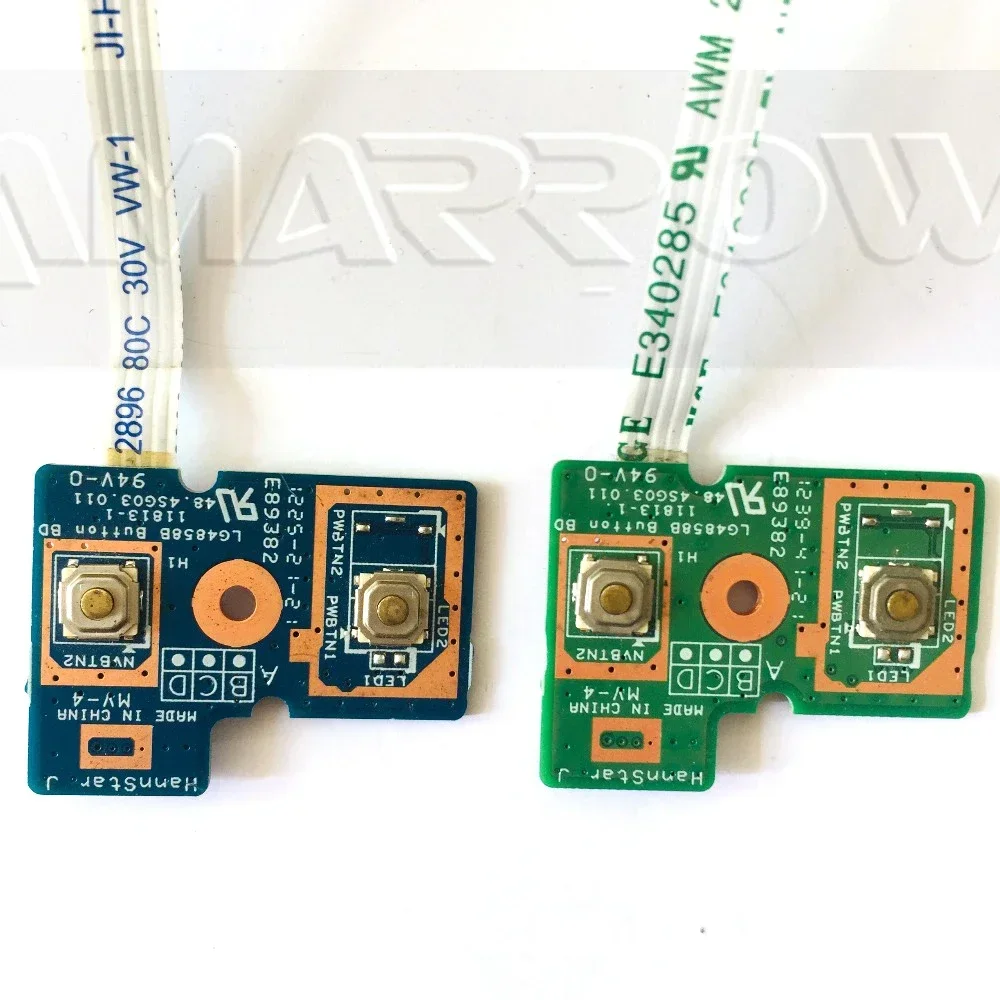 Placa de botão de alimentação original para Lenovo, placa de comutação, G480, 11813-1
