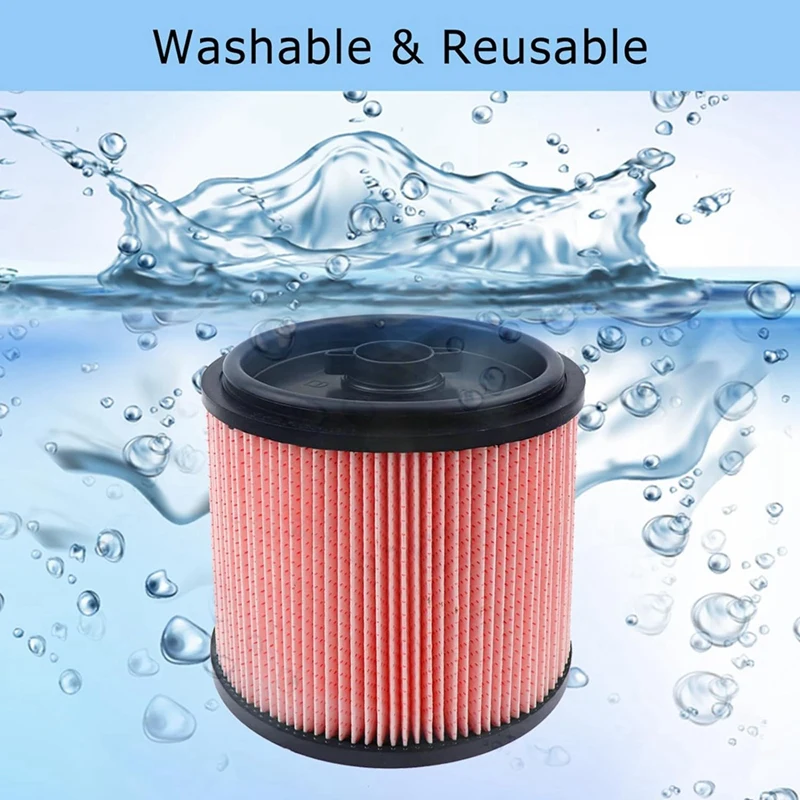 Filtre HEPA pour filtre à poussière fine Vacmaster, support de 5 à 20 gallons, aspirateur sec, VCFF, 2 pièces