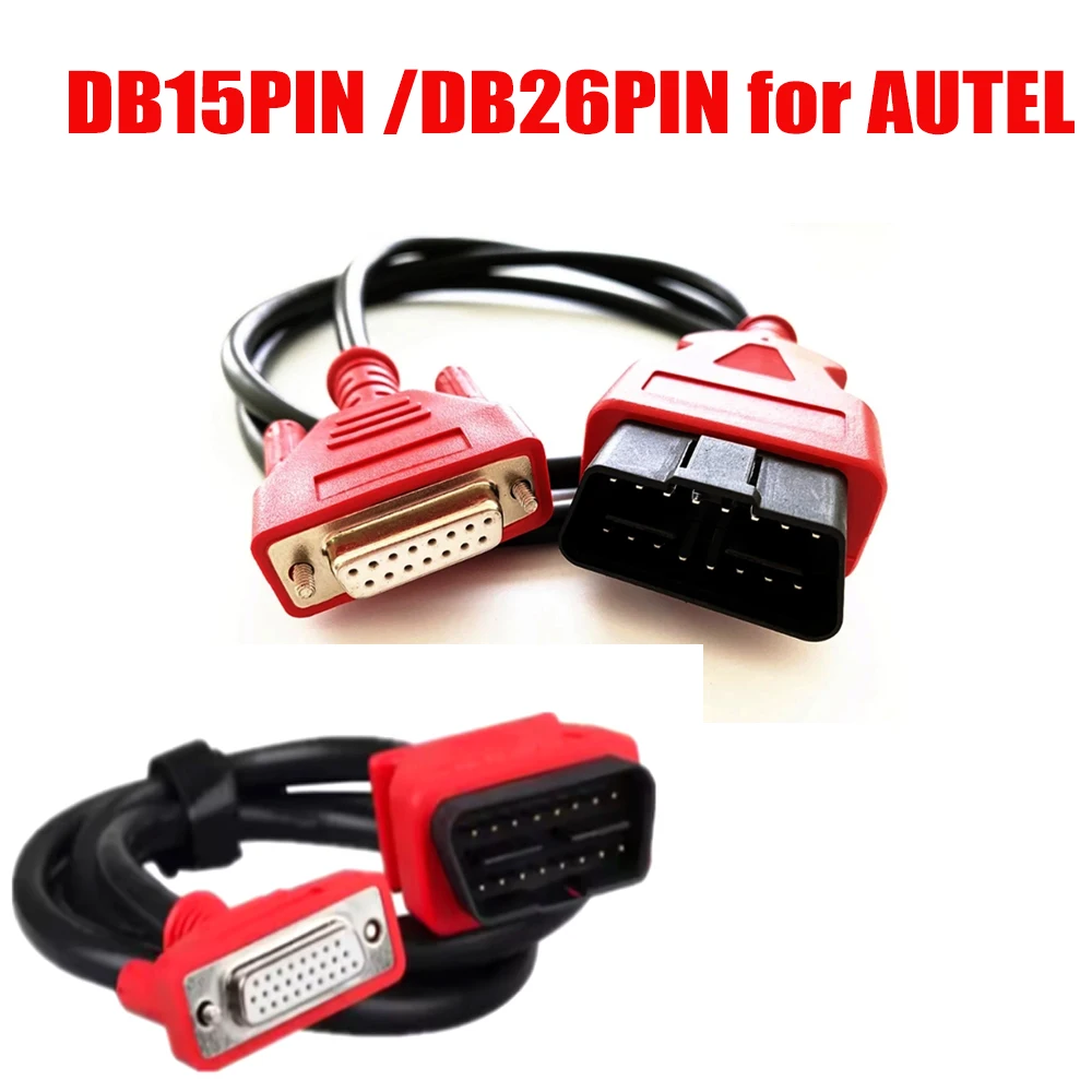 

Main Test Data Cable DB15PIN DB26PIN for AUTEL DS808/MS905/MS906/MS908 to Car Obd Diagnostic Tool Connection Line