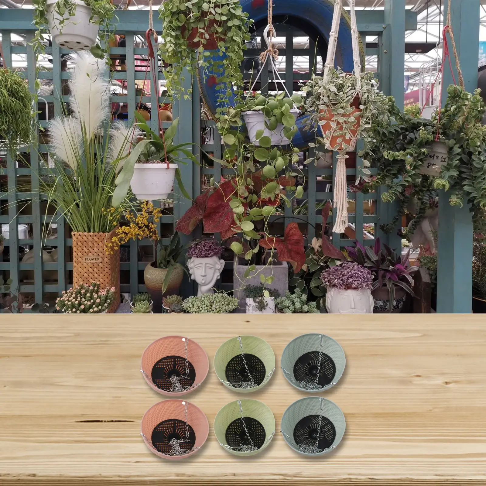 For Indoor Garden Hanging Plant Pots Outdoor Garden Versatile Hanging Design Pots Decorative Pots Versatile Design For Home