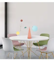 INS Creative Iron Dynamic Balance Sculpture, Home Decor, Tabletop