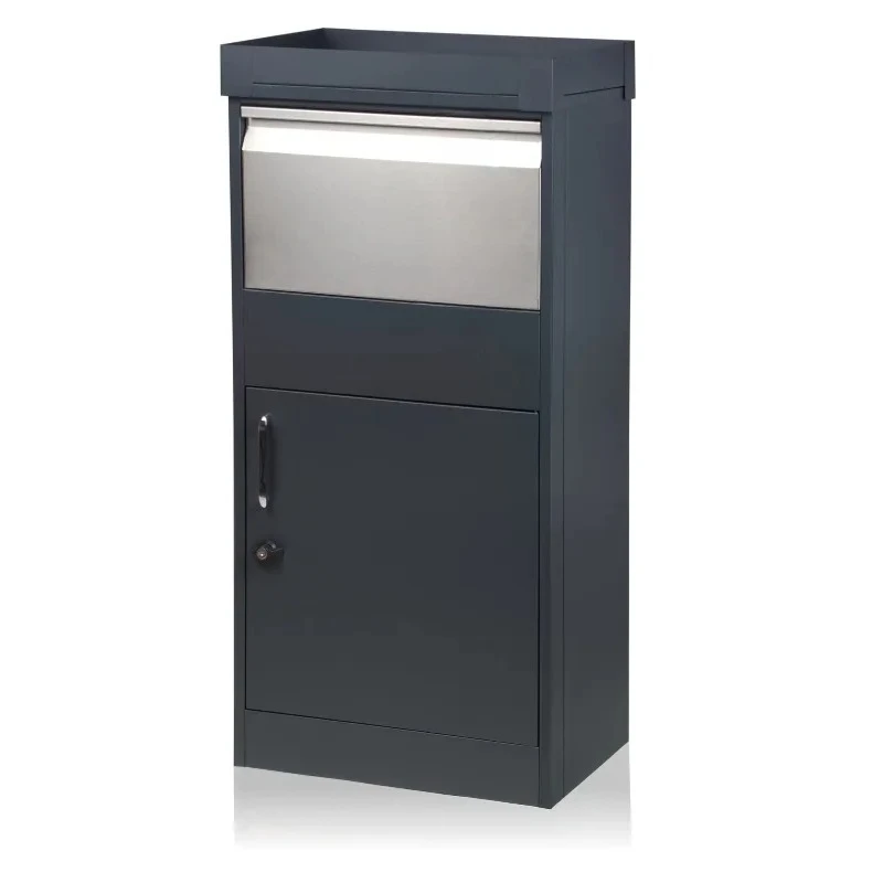 Metal Locker Parcel Delivery Box Outdoor Mailbox Stainless Steel Waterproof Parcel