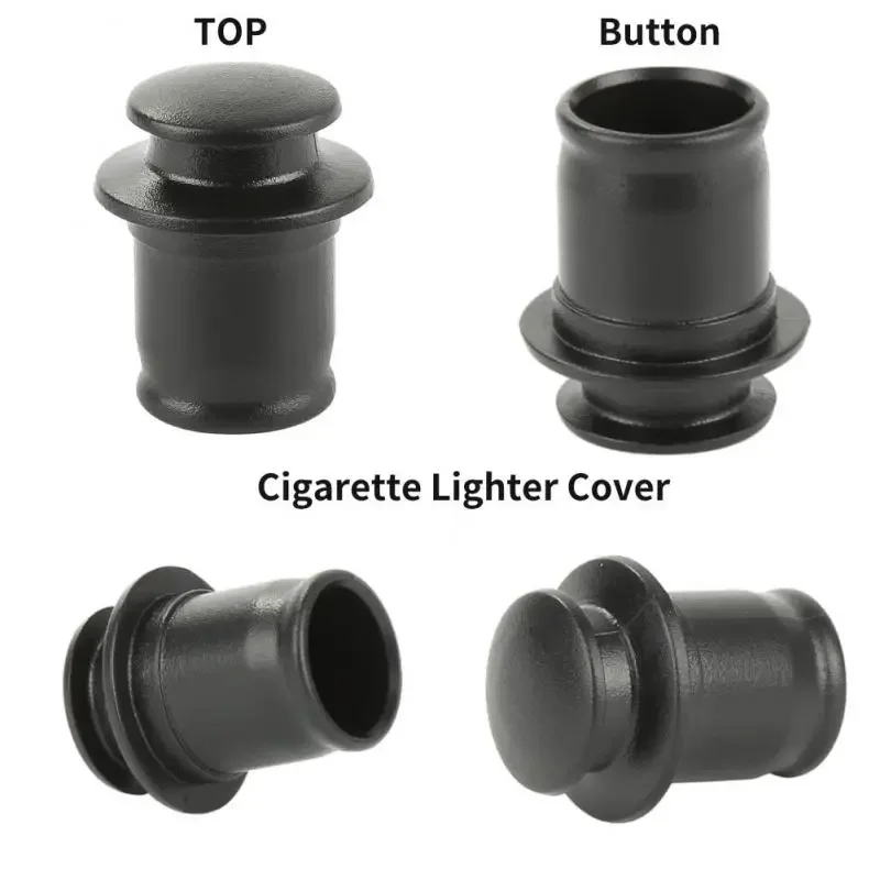 Universal Car Cigarette Lighter Waterproof Anti Dust Plug Cover Sleeve Caps ABS Cigarette Lighter Case Parts Car Accessories