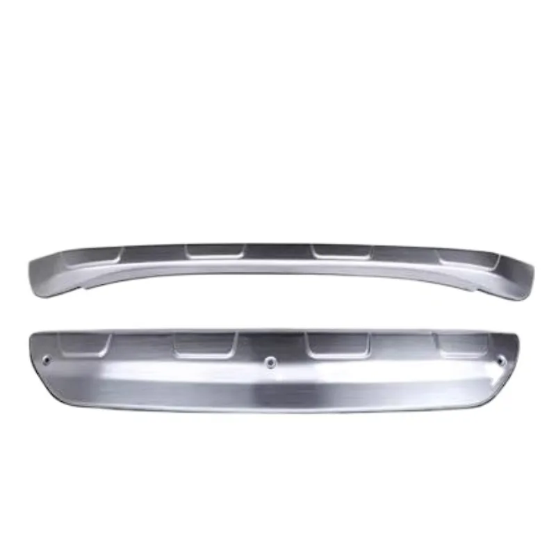 Car styling Stainless steel front and rear Bumper Protector Skid Plate cover FOR Mazda CX-5 CX5 2012 2013 2014 2015 2016 year