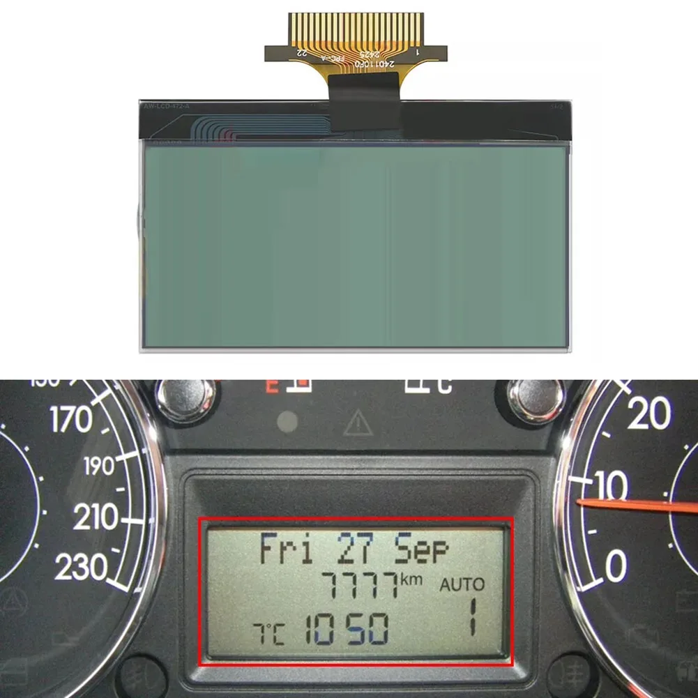 

For Fiat Bipper Replacement LCD Screen LCD Instrument Cluster Vehicle Instrument Repair 12V 12V Voltage Supply