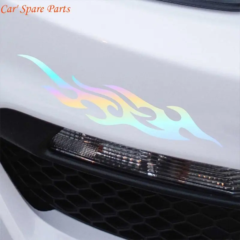 Y4UA odporna na Weatherproof Unikalna naklejka na naklejkę odblaskową do zasięgu zarysowania samochodu 2PCS