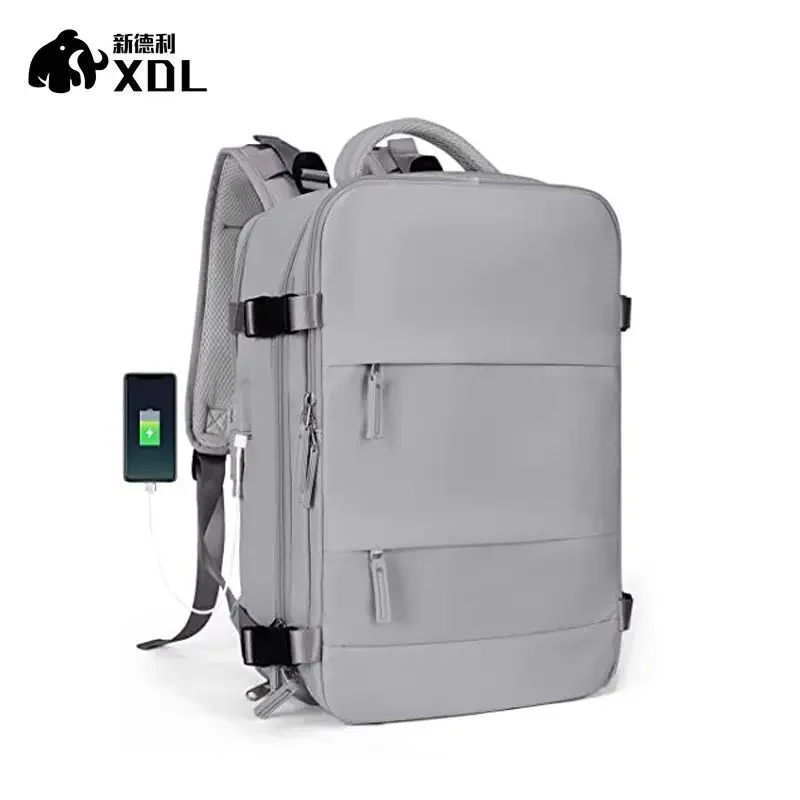 حقيبة مومياء كبيرة للسفر للنساء والرجال حقيبة ظهر للمشي لمسافات طويلة مقاومة للماء حقيبة ظهر رياضية خارجية كاجوال حقيبة نهارية للسفر أساسية