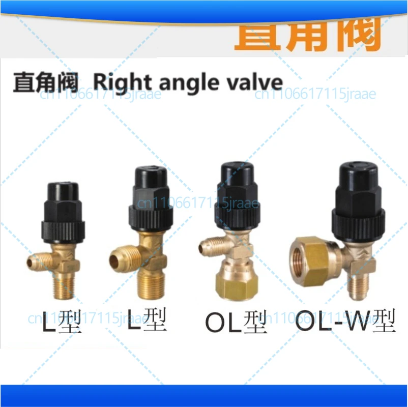 For Right Angle Valve Drying Filter Cartridge Valve NPT1/4 * SAE1/4 Oil Separate Angle Valve