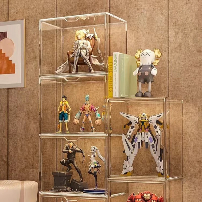 

Blind box large capacity storage box, suitable for organizing dolls, blind boxes, display cabinets, cosmetic bags