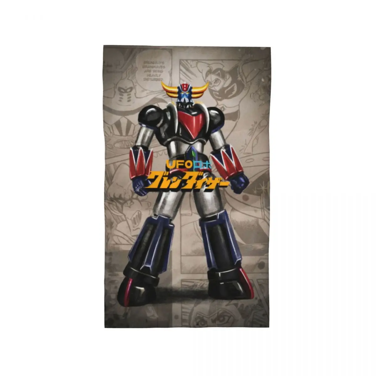 Mazinger Z аниме полотенце для лица на заказ НЛО робот Голдорак супер мягкие хлопковые пляжные полотенца