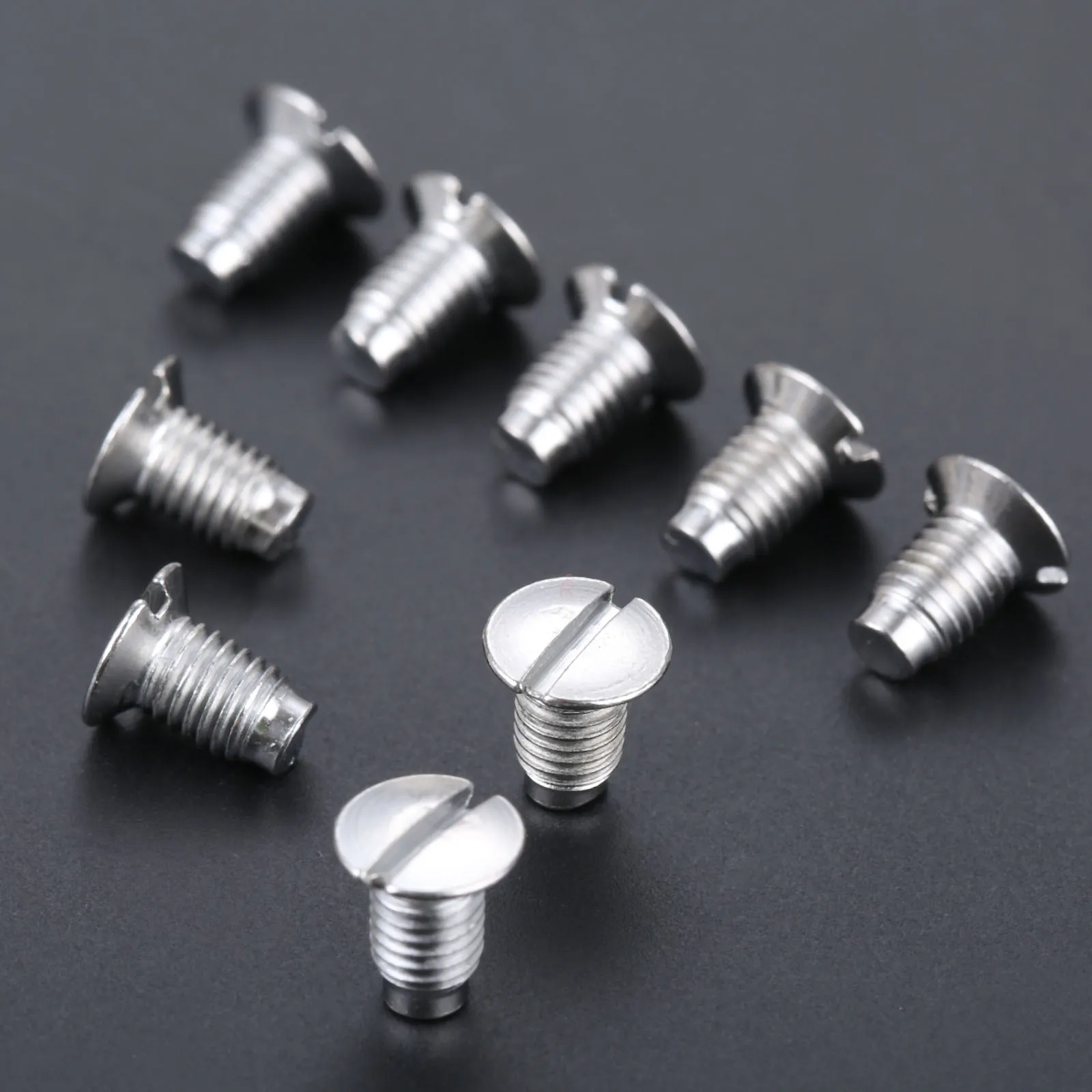 50Pcs Stainless Steel Sewing Machine Needle Plate Screws Fits Industrial Sewing Machine Durable Sewing Machine Replacement Parts