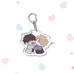 Koreanisch niedliche Manga Yaoi Acrylpaar Keyirotaeju Figuren Anhänger Keychain BL Bugagongas 10 Hauptverkäufe Yaoi Keychain - №6