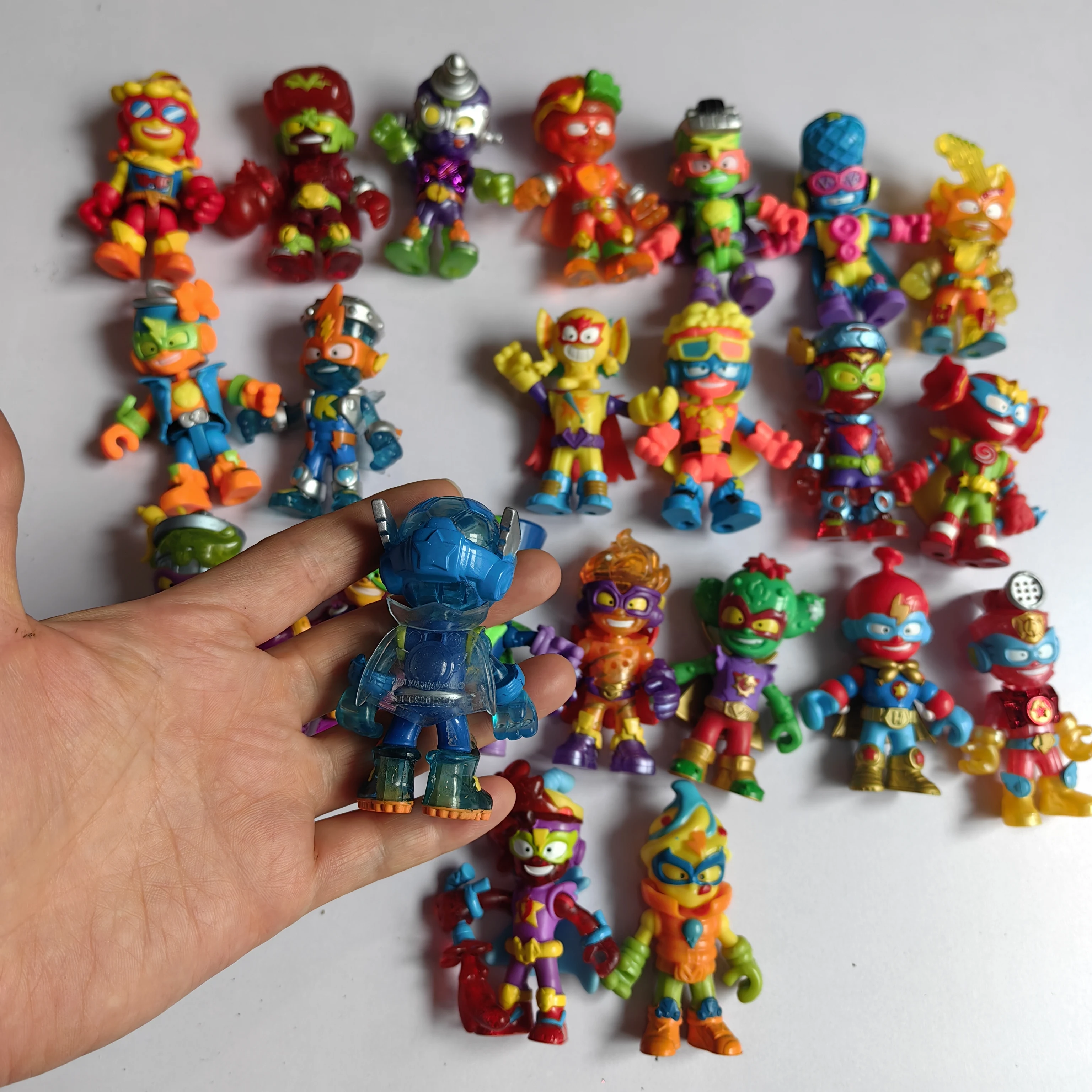 5Pcs  Superthings Big Super Zings Without Weapon Ultra Rare Series 6 Kazoom Kids Rescue Force Series Action Figures Toy