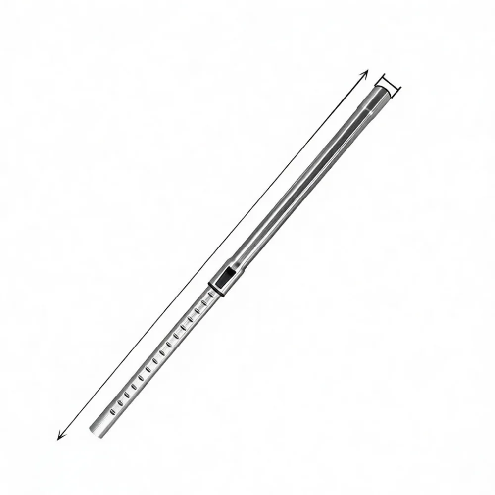 High Quality Stainless Steel Vacuum Cleaner Wand Extension Tube Adjustable Telescopic Pipe Fit 32mm 35mm Home Cleaning Tool Kit