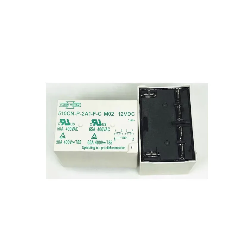 HOT NEW 510CN-P-2A1-F-C M02 510CN P 2A1 F C M02 12VDC 65A 6foot relay