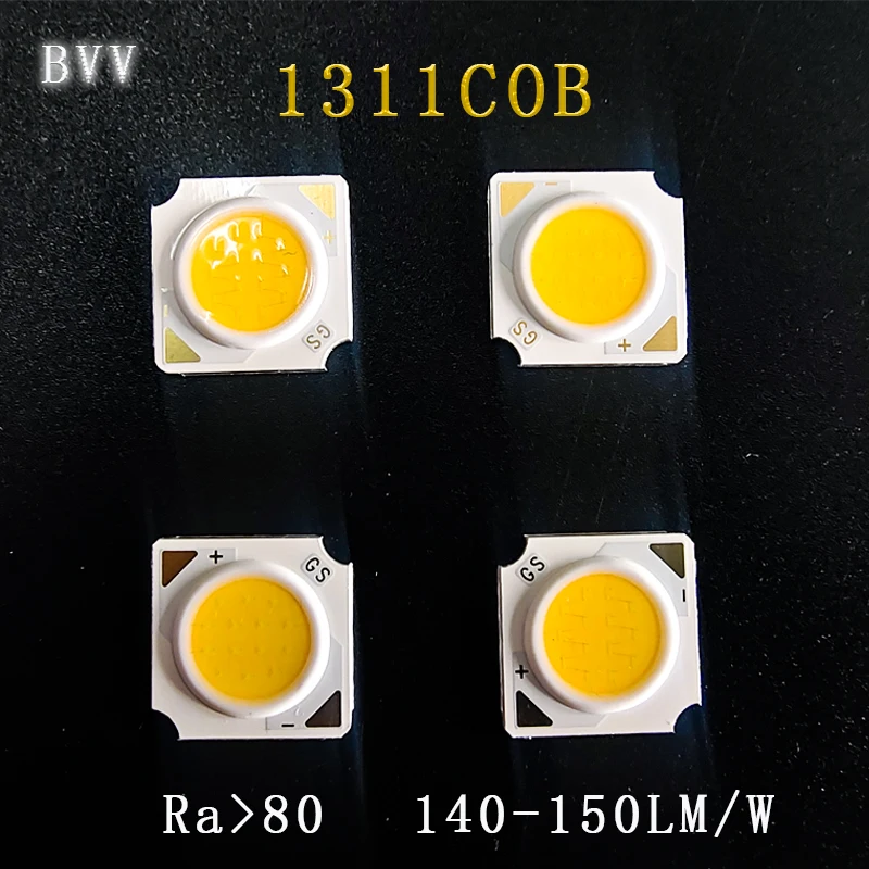 10PCS/Lot    1311COB light source, integrated high-power light source, color temperature: 3000K,6000K, car light, tunnel light