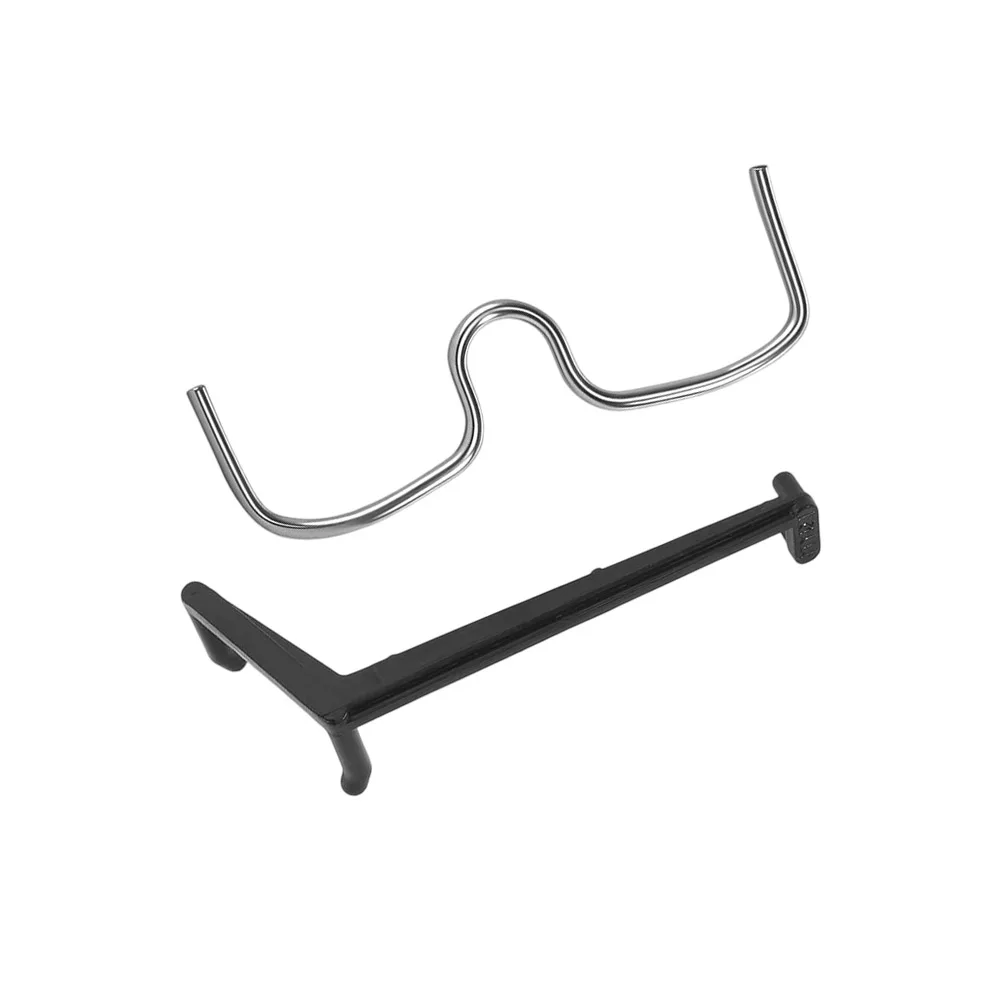 40 pcs Fruit Tree Branch Spreaders 20 Black Pressers 20 M Type Pullers Galvanized Wire ABS Lightweight Portable Garden Equipment