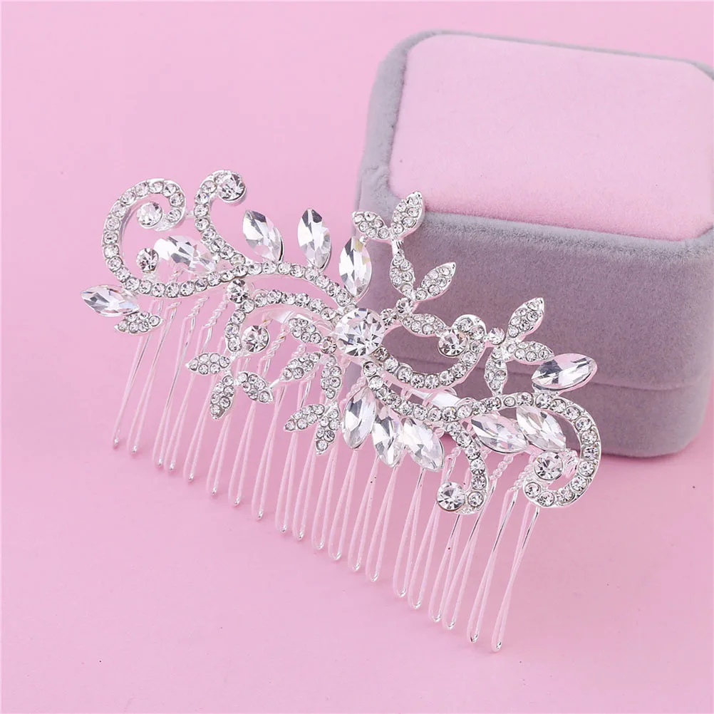 

Bridal Rhinestone Hair Comb Crystal Wedding Party Headwear Women Headpiece Hair Comb Headwear Women Headpiece