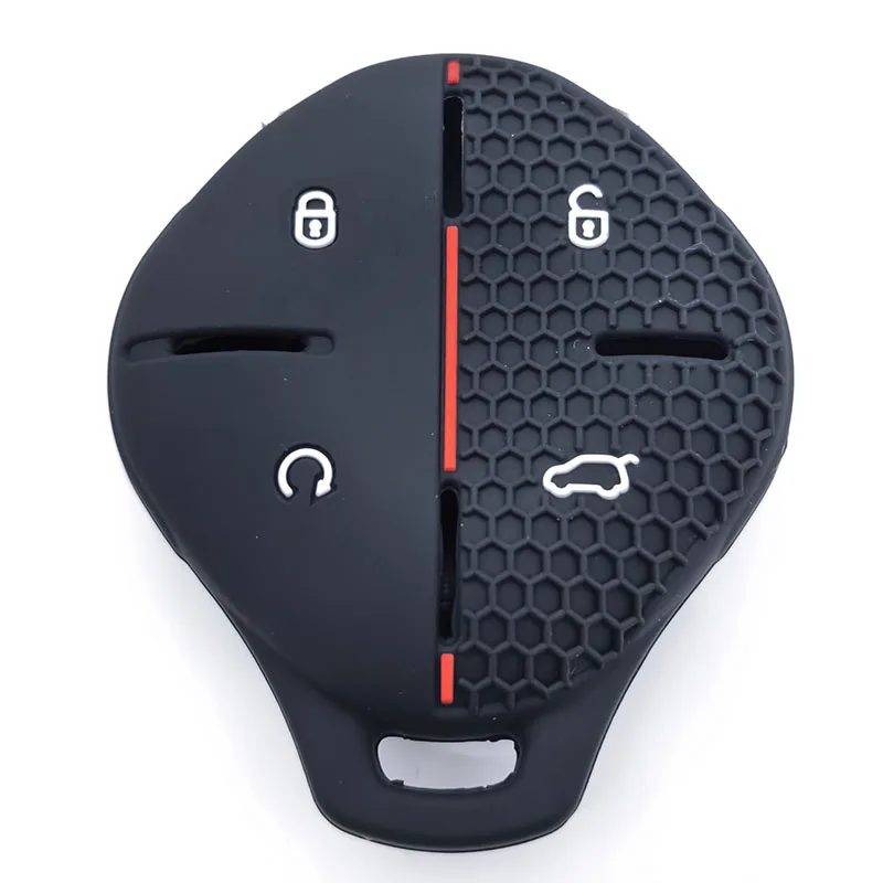 Silikon Auto Fernbedienung Schlüssel Fall Kappe Abdeckung Shell Keychian Fob Halter für Chery Jetour Dashing X-1 Plus DTC IDM 2022 2024 Zubehör
