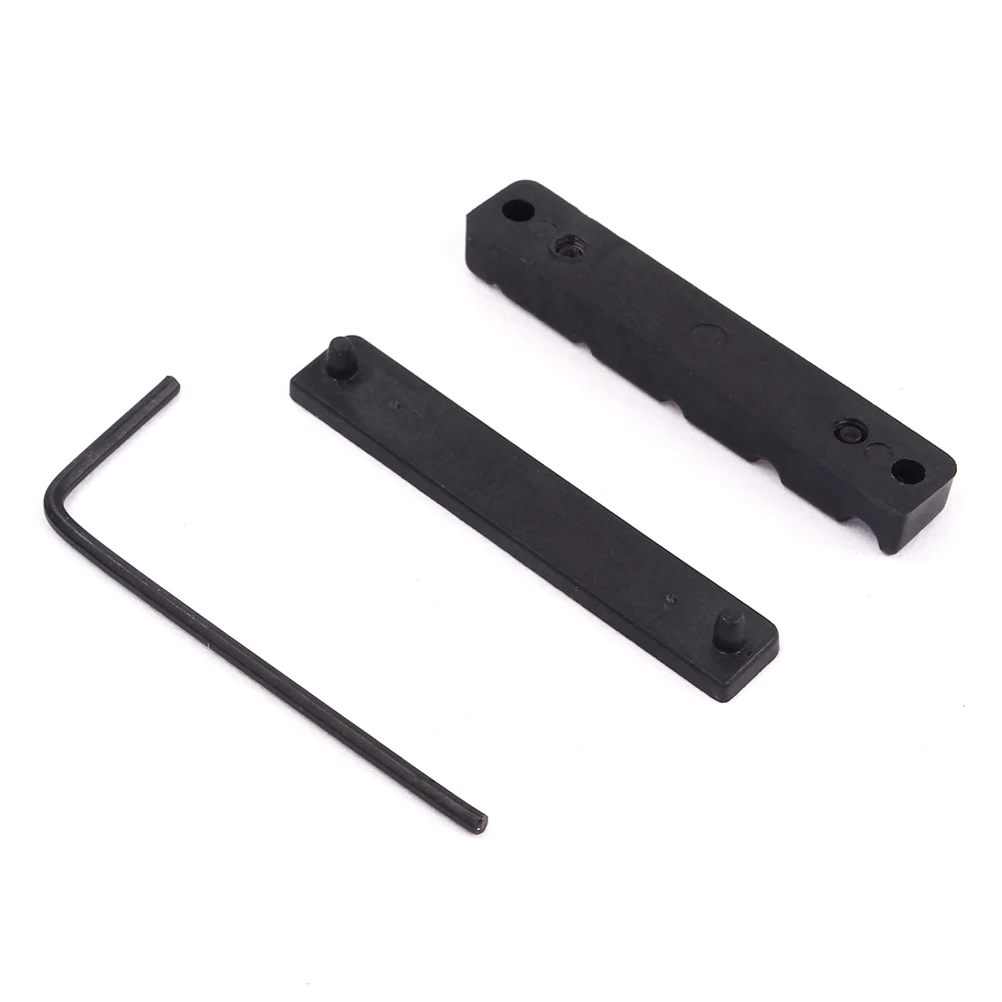 

1 Pcs Enhanced Tone 5 String POM Nut And Bridge Saddle For Bass Guitar