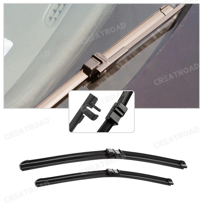 Limpiaparabrisas LHD limpiaparabrisas delantero para BMW X6 E71 E72 2008 - 2012 parabrisas ventana limpia cepillos de lluvia de coche 24 "+ 20"