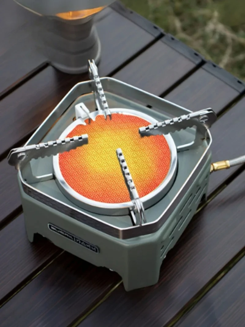 Lohascamping 4000 واط في الهواء الطلق الحفاظ على الطاقة بالأشعة تحت الحمراء عالية الطاقة النارية التخييم سبليت نوع فرن يندبروف موقد #1