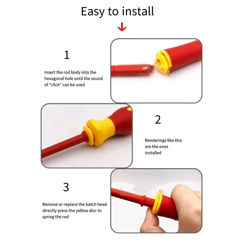 

Classy-124-In-1 Insulated Screwdriver Set Disassembly Repair Electrician Anti-Electric Special-Shaped Tool