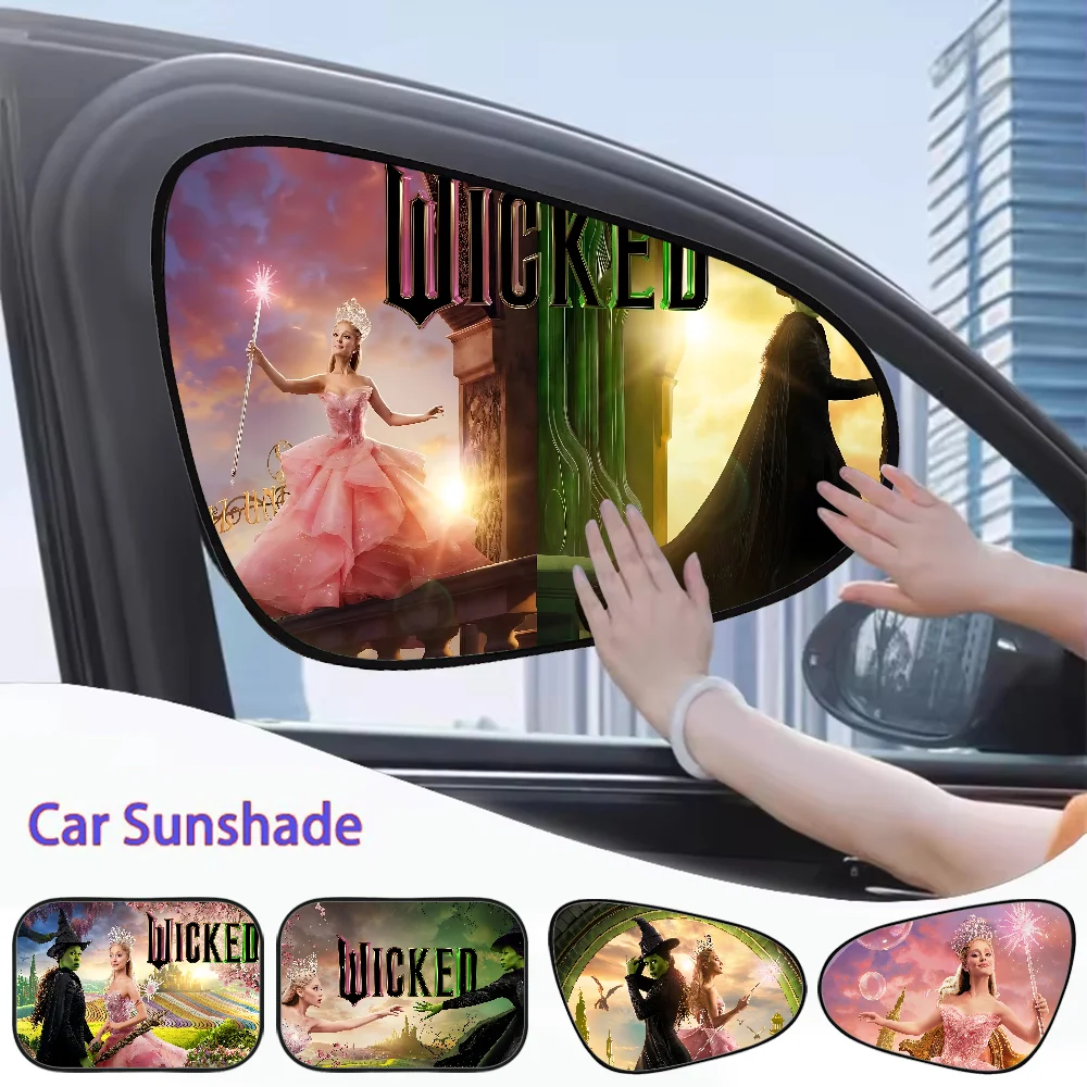 W-WickedS film voiture pare-soleil UV Adsorption électrostatique voiture fenêtre parasol universel Auto extérieur crème solaire