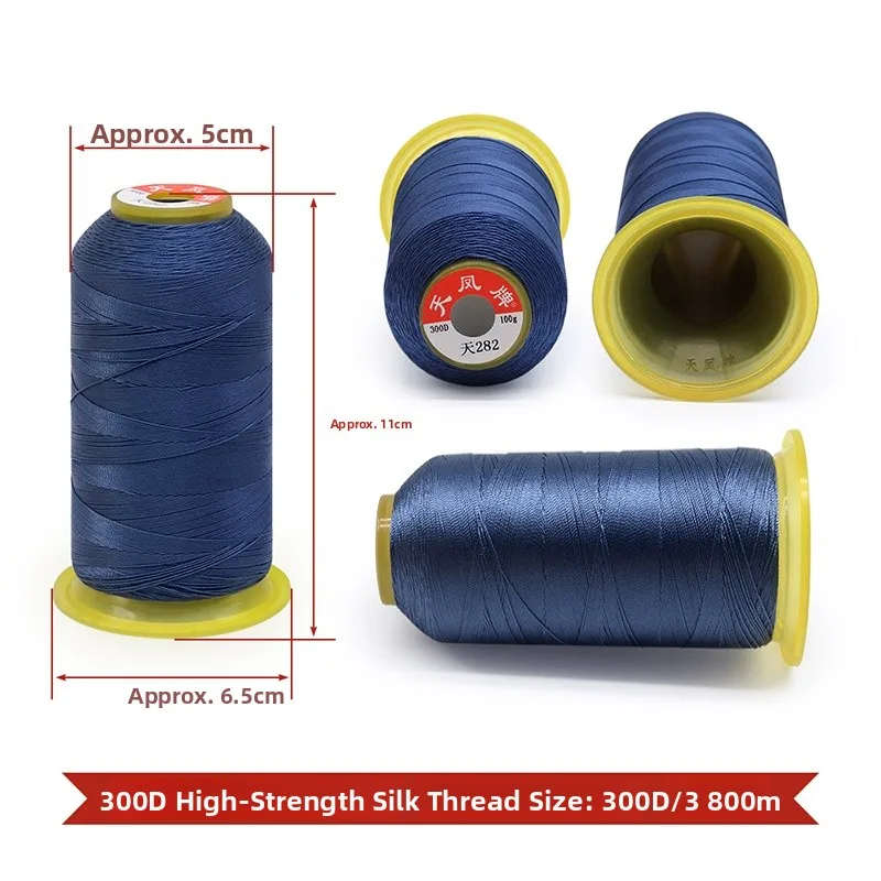 

300D High Strength Sewing Tead Nylon Leather Hand Sewing hine Tead for Clothing Home Use Loing Tead