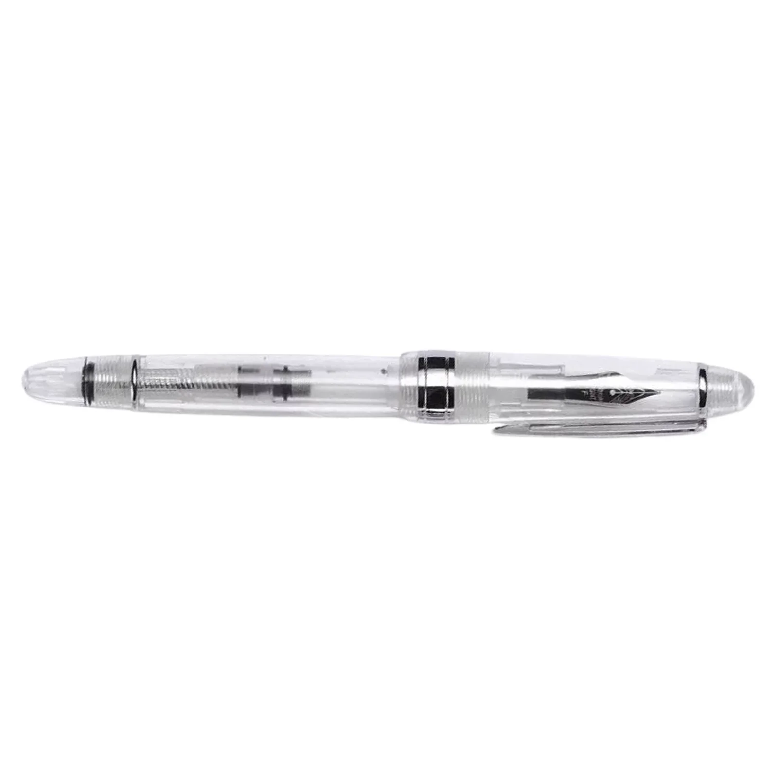 New For ADMOK Transparent Fountain Pen for Students To Practice Handwriting Office and Business Specific Ink Pen Stationery