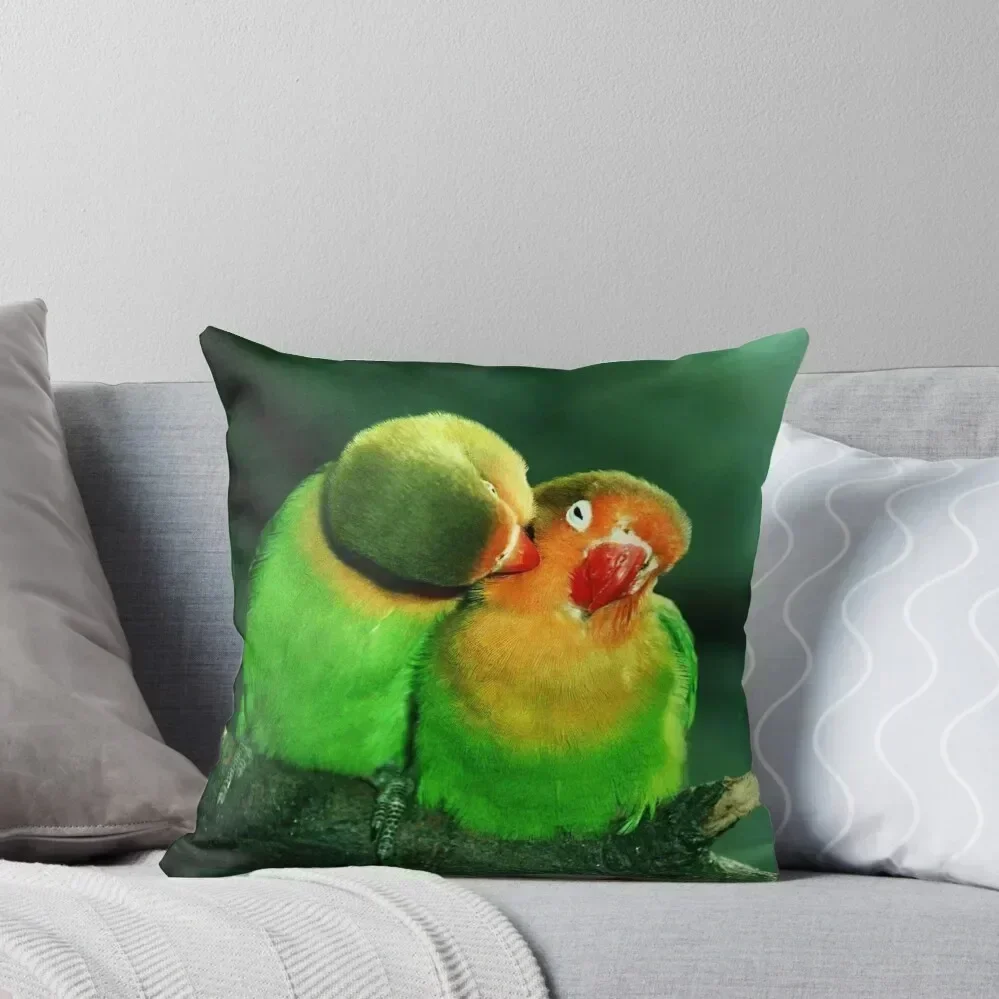 

nature love birds Throw Pillow Custom Cushion Pillows Aesthetic Decorative Cushions For Living Room Marble Cushion Cover pillow