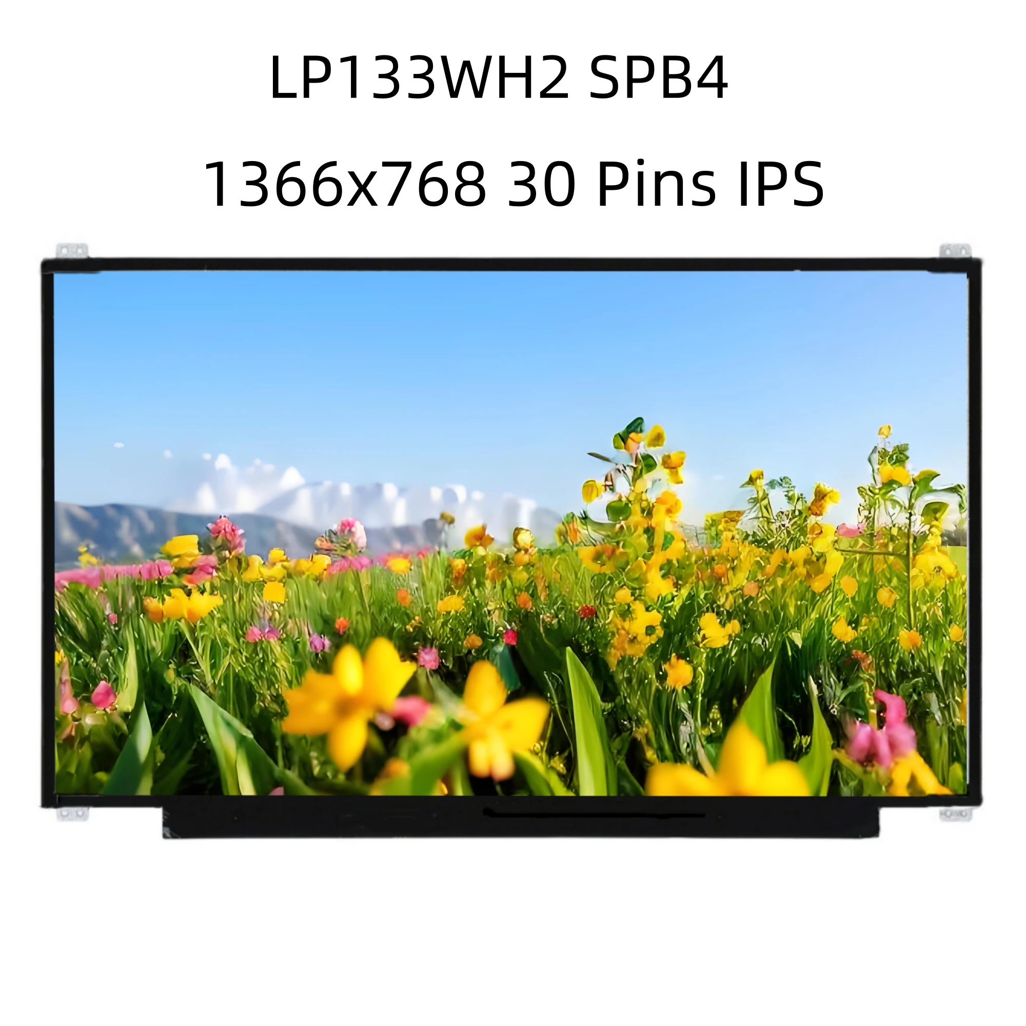

LP133WH2 SPB4 30 pin EDP IPS LCD Laptop LED Display Screen Matrix 1366*768