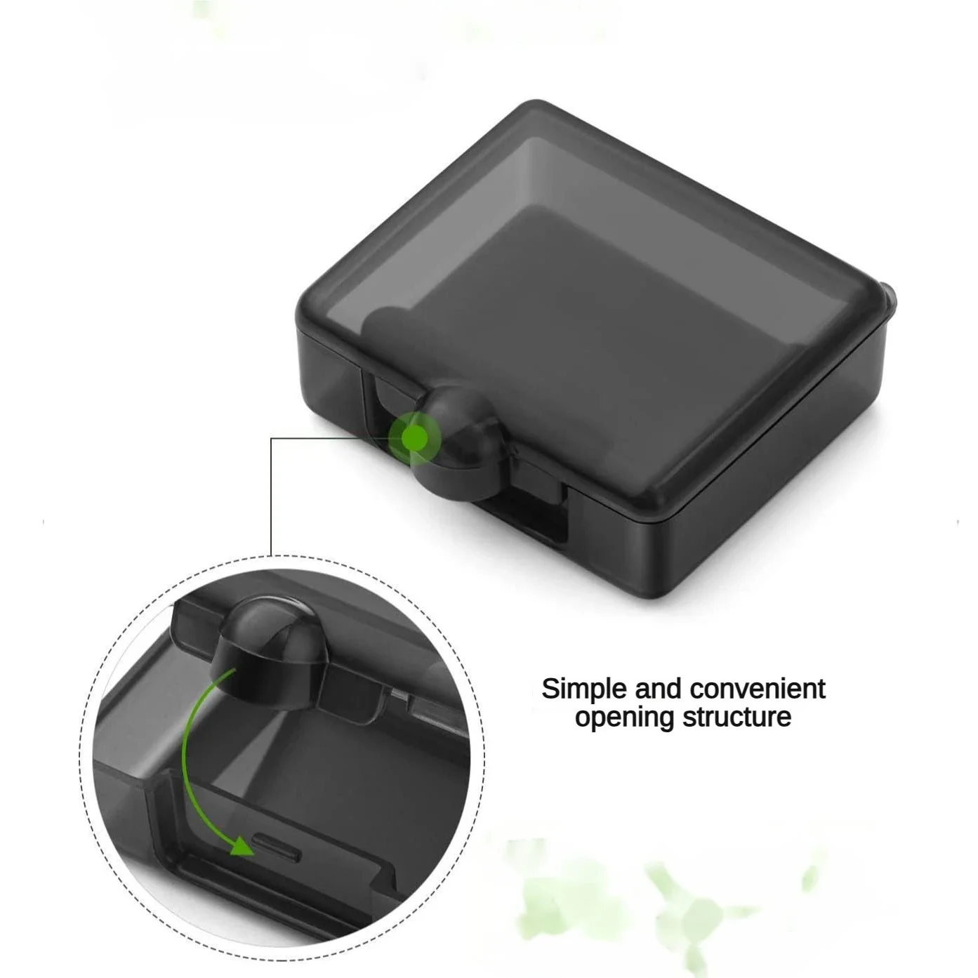 3 Pcs Portable Small Pill Box Daily Mini Pill Organizer Travel Pocket Carry With You Portable Medicine Storage Box