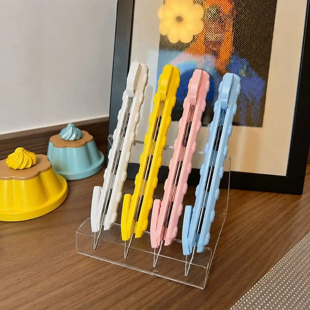 Plastic Fuse Bead Pen Press Activated Portable Bead Placement Pen No-Clog Mechanism Handmade Automatic Bead Dispenser