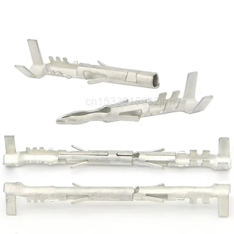 

100Pcs DJ222-2.5B DJ212-2.5B Automotive Connector Set Female Male Spade Crimp Terminals for Car Speaker Electrical Wire