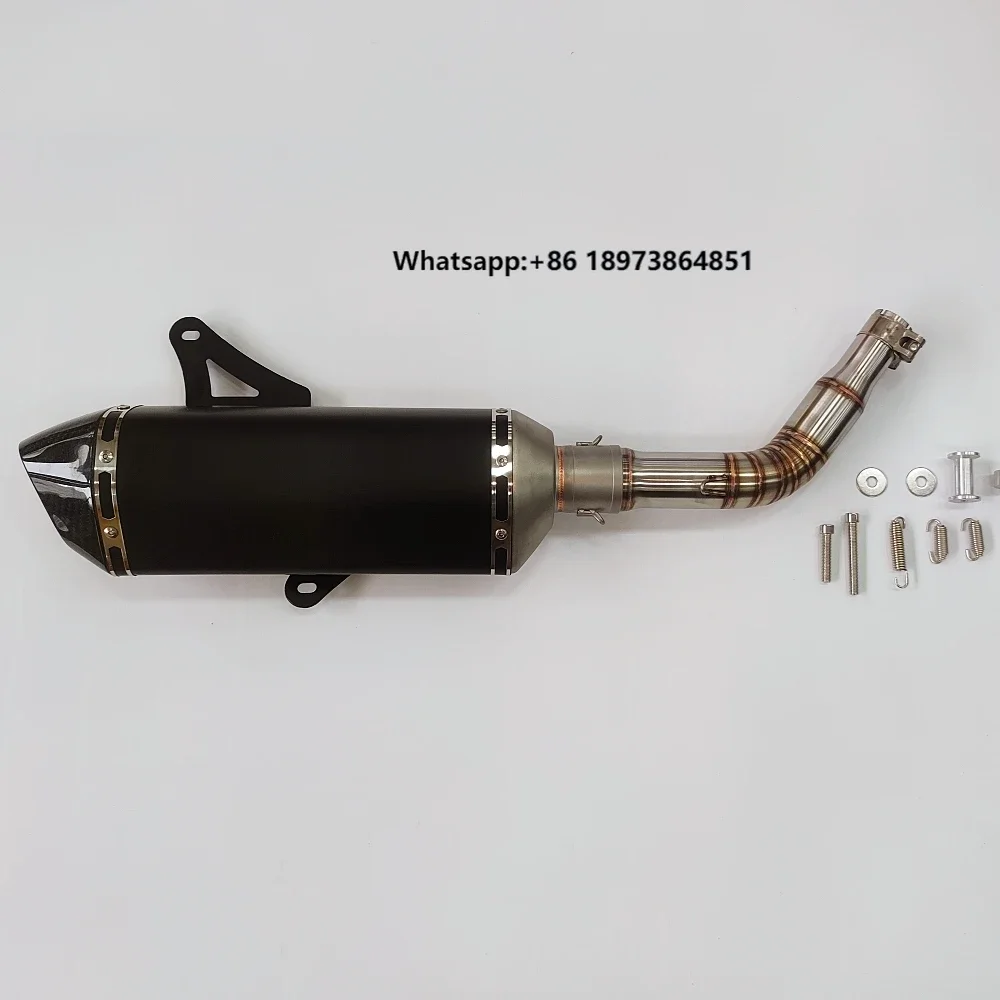 

JPM Chinese High Quality Motorcycle Spare Parts GT300S Motorcycle Exhaust Pipe Assembly Muffler Stainless Steel