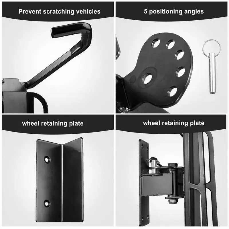 Soporte de pared para bicicleta, soporte para bicicleta, almacenamiento MT B, soportes para estante montado en la pared, almacenamiento de ciclismo, gancho colgante fijo