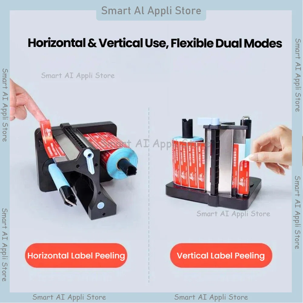 Electric Automatic Label Dispenser Takeout Sealing Label Peeler No Debugging Required 20-130mm view 2