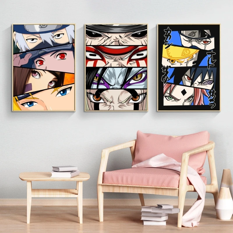 

Canvas Hd Prints Naruto Class 7 Modular Painting Hanging Wall Art Modern Living Room Birthday Gifts Comics Pictures Classic