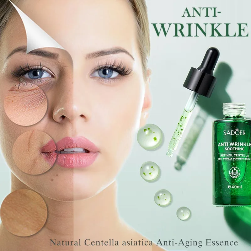 

Anti-wrinkle face serum essence facial cream with retinol 50-year-old anti aging remove wrinkle firming and nourish skin care