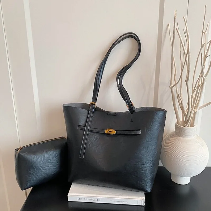 Stylish High End Minimalist Leather Diaper Bag Women Casual Crossbody Purse Classic Designer Paris For Shopping Leisure