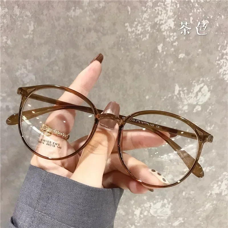 Retro Small Oval Frame Myopia Glasses Minus Glasses Frame with Degree Round Women Nearsighted Eyewear 0 -1.0 1.5 2.0 2.5 To -6.0