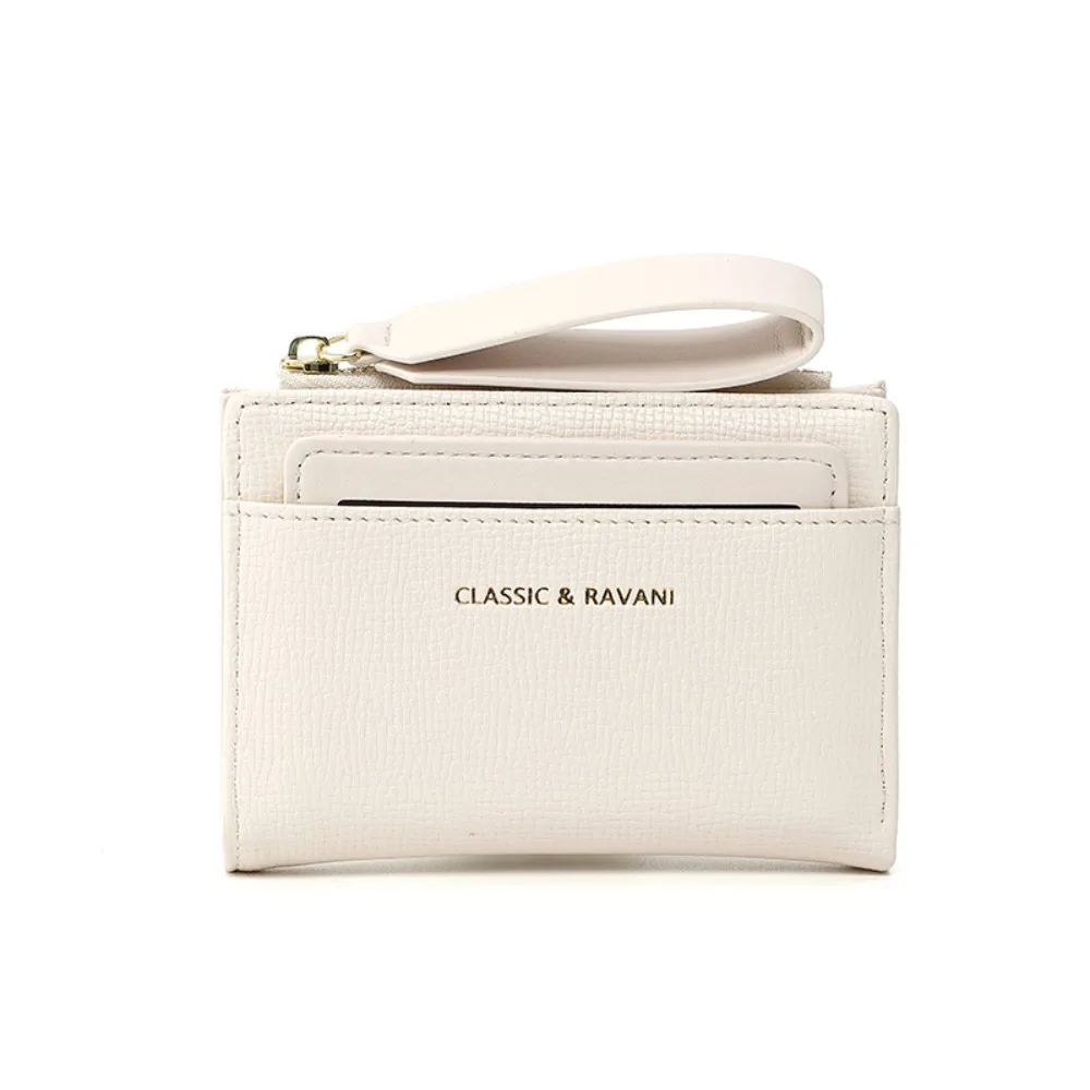 

Ins PU Leather Short Wallets Portable Korean Style Women Clutch Bag Coin Purse Multifunctional Change Bag Female