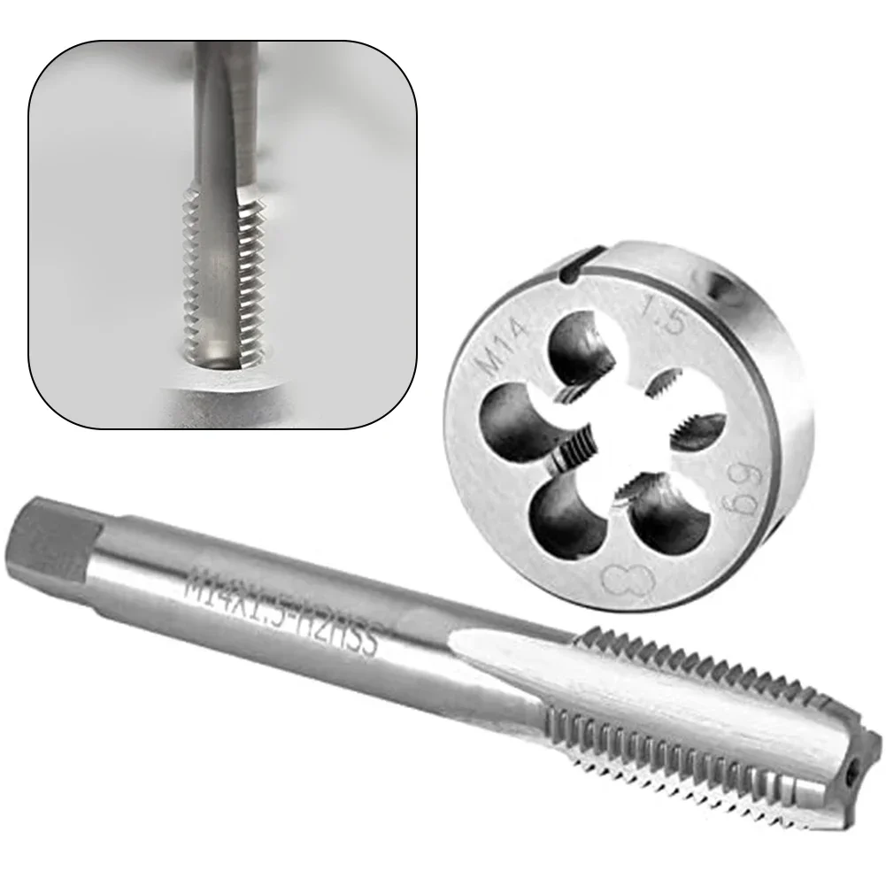 For Metal Materials Metric Tap And Die Set X 1.5 Tap And Die For Industrial Use Fast Chip Removal High Accuracy Class