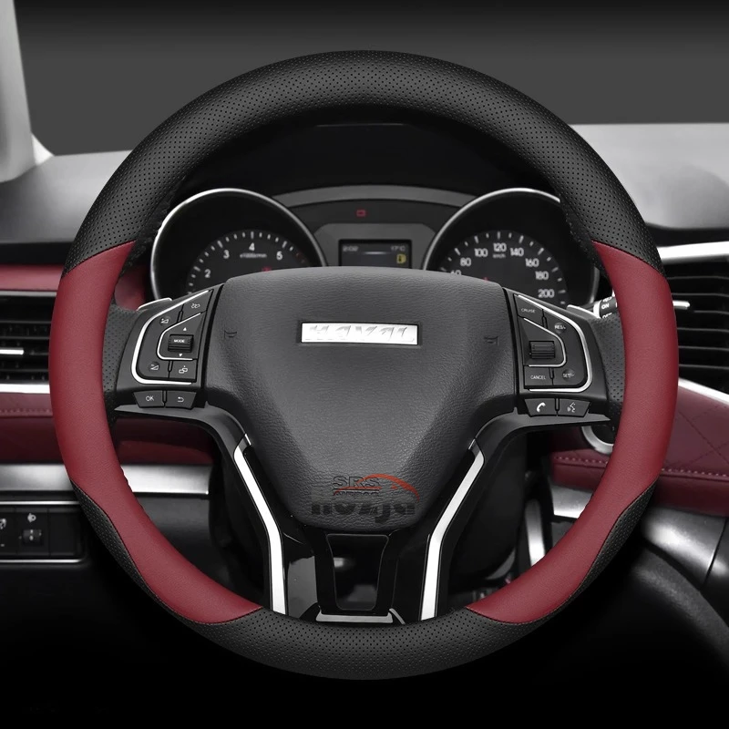 

Car Steering Wheel Cover for GWM HAVAL H6 GT HEV2 PHEV19 PHEV34 H5 H2 Dargo H7 H9 M6 Plus Jolion Pro 2015 - 2026 Accessories